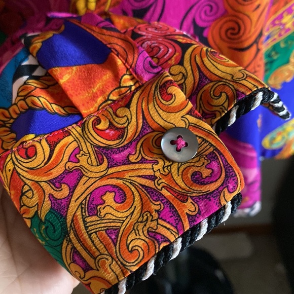 🦚 Silk Vintage Dana Buchaman size 10 - Picture 3 of 5